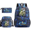 Anime The Seven Deadly Sins School Backpack Set with Shoulder Bag Pencil Case for Kids Teens Daily Bookbag