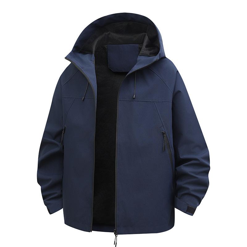 New Outdoor Jacket Men's Spring and Autumn Sports Outdoor Fashion Couple's Mountaineering Suit Windproof Waterproof Single Jacket Men