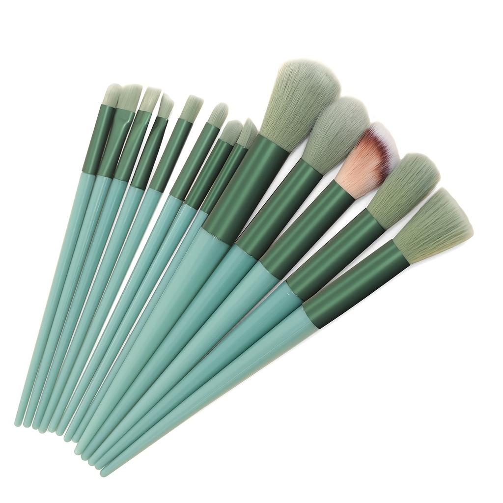 [Weiche Tragbare Tasche Make-up-Werkzeuge] Luxuriöses Set mit 13 Make-up-Pinsel, Enthält Eine Perfekte Weiche Tragbare Tasche - Make-up-Werkzeuge Hergestellt aus Hochwertigen Fasern