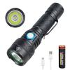USB Rechargeable SST20 High-Power LED Outdoor Flashlight - Portable, Waterproof, Aluminum Alloy