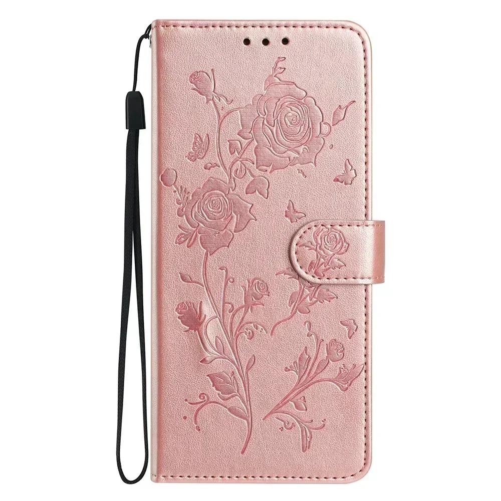 Leather Phone Case For Google Pixel 10A 9A 8A 7A 6A Google Pixel 10 9 8 7 6 Pro Butterfly Embossing Print Card Slot Wallet Cover