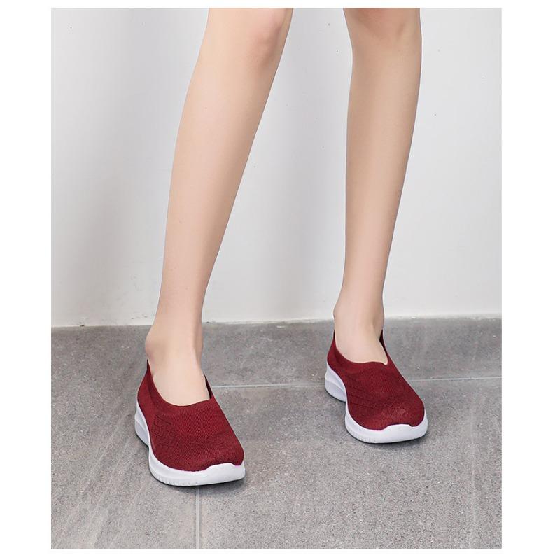 Soft Sole Comfortable Elderly Casual Sneakers  Plus Size Women's Shoes