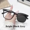 New Pochromic Square Sunglasses Rectangle Fashion Women Men Shades Sun Glasses for Female Male Traveling Oculos Plain Glasses