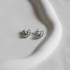 _JJ25 Surgical Steel Wave Tear Drop Earrings