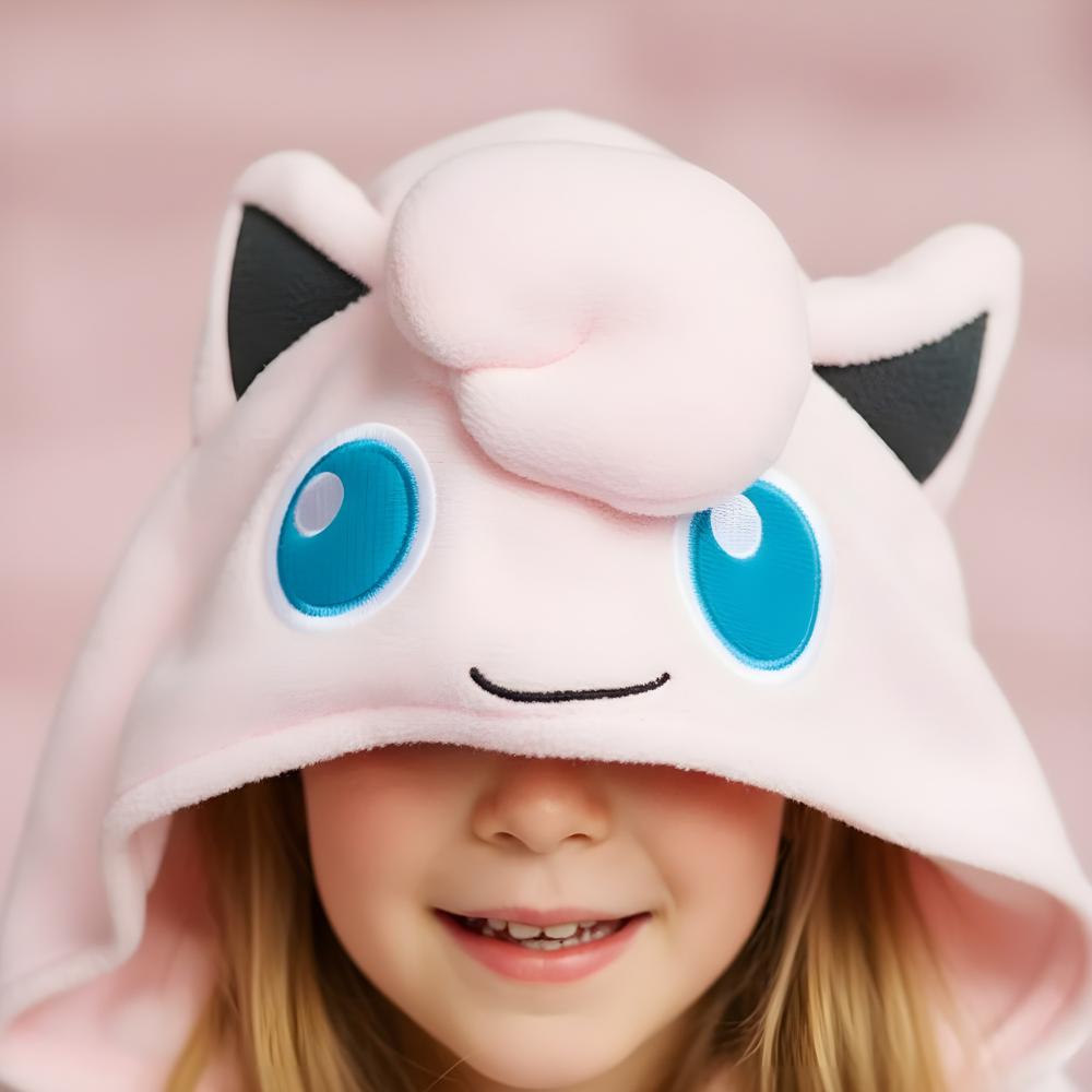 Piżama Onesie Kigurumi Przebranie Pokemon Jigglypuff Dzieci 95 - 105Cm