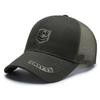 Spring and summer breathable sunshade baseball cap men's camouflage pentagram embroidery mesh hat outdoor leisure cap women