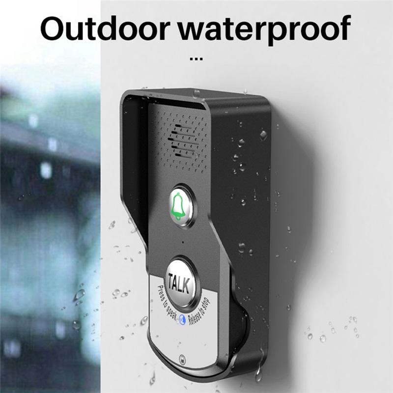 Wireless Long Distance  Intercom Door Phone Two Way Audio Doorbell