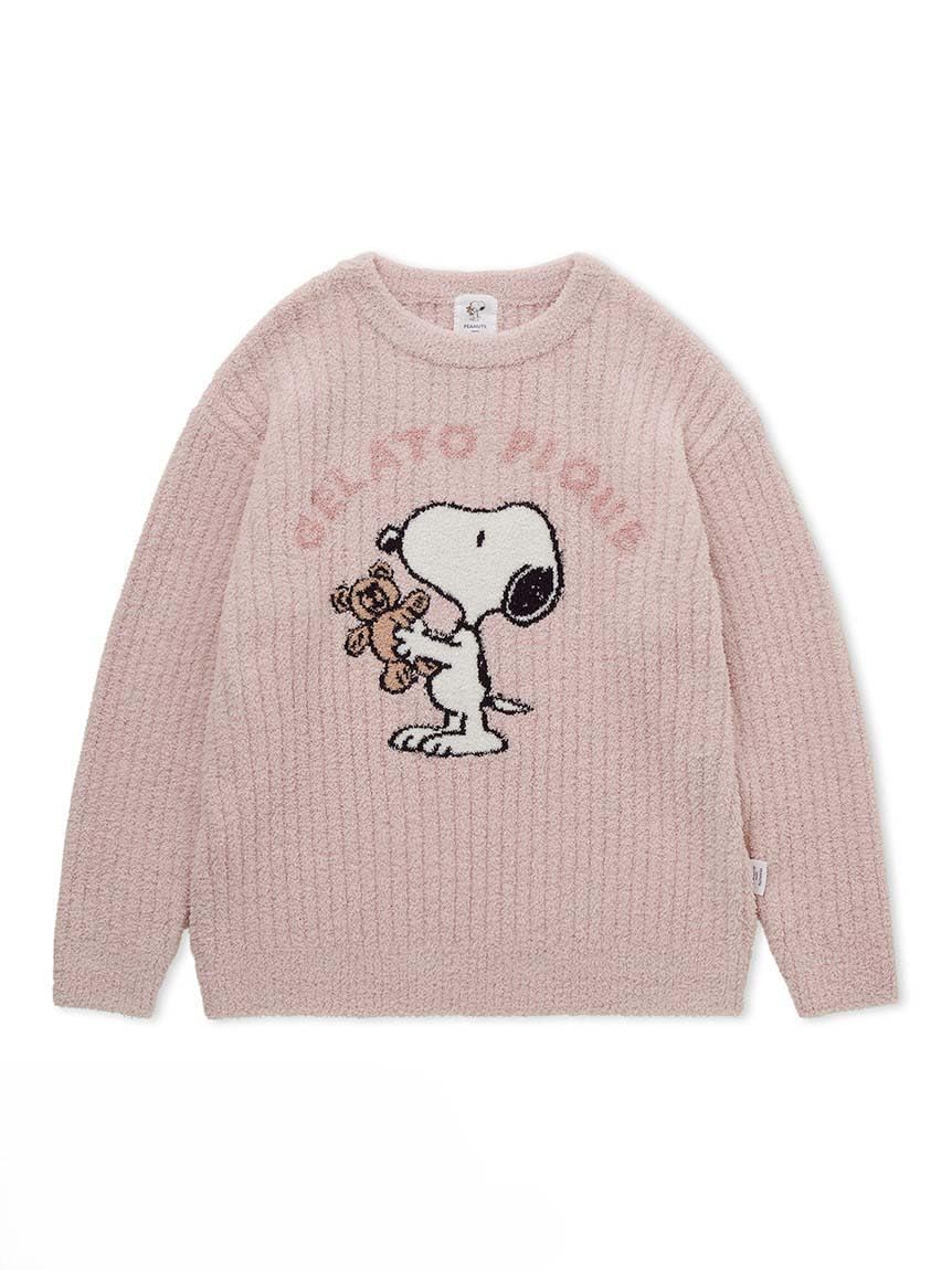

Пуловер PEANUTS JQD PWNT251030 PNK F [мороженое пике] SNOOPY×BEAR женский розовый