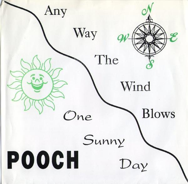 

7inch Record POOCH - Any Way The Wind Blows / One Sunny FLIP33 Flipside Record 1991 UK Rock Used