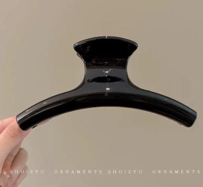 

Зажим для волос Узел Майяра №3 Классический черный 15 см One Size