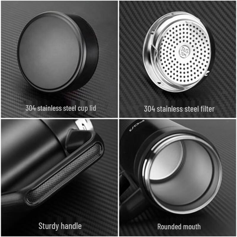Fuguang 304 Stainless Steel Insulated Mug with Handle, 420ml