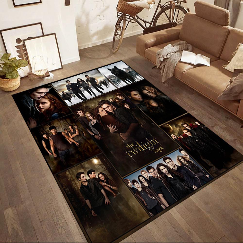 Le serie TV drammatiche romantiche sui vampiri I tappeti quadrati sono un'ottima scelta per soggiorni, camere da letto, arredamento della casa e come regali.