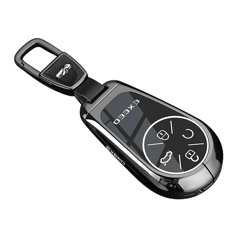 Zinc Alloy Car Key Case Cover For Chery Exeed Exlantix Et Rx Cdm Vx Lx Tx Txl Phev Keychain Ring Holder Fob Shell Accessories