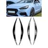 Car Headlight Eyelid Eyebrow Decoration Trims For Hyundai I30 i30N MK3  2017-2020  2017  2018 2019 2020