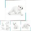 Arctic Animal Pvc Model For Kids Educational Display And Collectible Toy