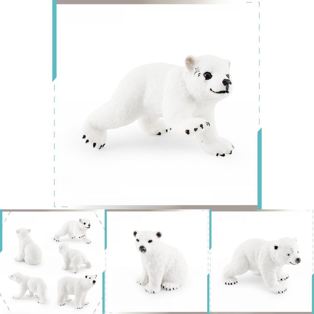 Arctic Animal Pvc Model For Kids Educational Display And Collectible Toy