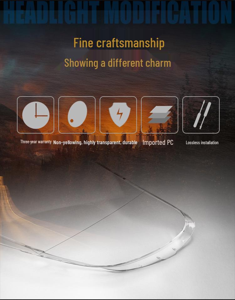 Volkswagen Touareg (07-10) Headlight Lens Cover Replacement