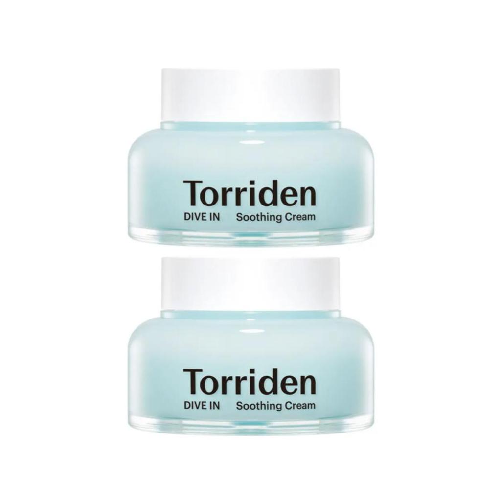 Toriden Dive-In Low Molecular Hyaluronic Acid Soothing Cream 100ml – 1+1 Special Set
