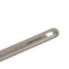 Cuillère à long manche pour le camping Acier inoxydable léger Résistance à la corrosion Spork/cuillère Portable Pique-nique Camping Vaisselle pour le dîner