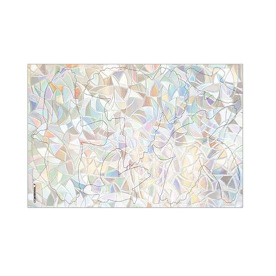 Prism Window Decals to Prevent Bird Strikes Anti-Collision Static PVC Stickers Reusable Rainbow Suncatcher Cling for Glass Windows G