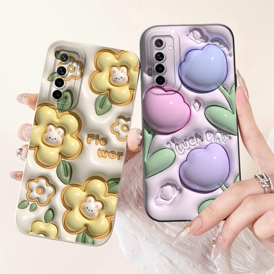 For Realme 6 Pro Case Realme 6i 6S Stylish Candy Painted Cover Shockproof Phone Case For Realme 6S 6i Realme6 Pro Soft TPU Shell