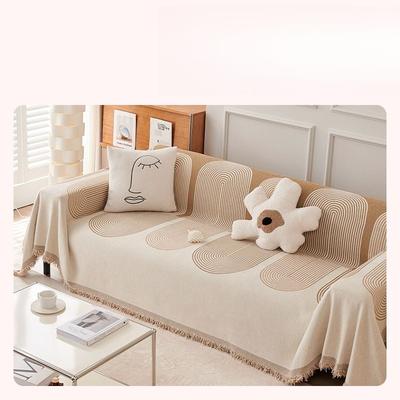 Geometric Modern Sofa Cover Cloth Chenille Sofa Towel Anti Cat Scratch Sofa Cover Universal for All Seasons