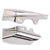 Chrome Motorcycle Mid-Frame Air Deflector For Harley Touring Street Electra Glide Road King FLHR FLHX FLTR FLHT FLHRS 2001-2008
