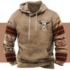 European Men's 3D Print Sports Hoodie - Street Fashion Trend