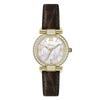Scottie Women's 9611C Versatile Leather Strap Watch, Mother-of-Pearl Dial, Diamond-Set, TikTok Style
