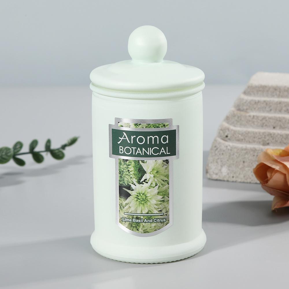 Colorful Tea Can Soy Wax Scented Candle Home Unscented Souvenir Candle