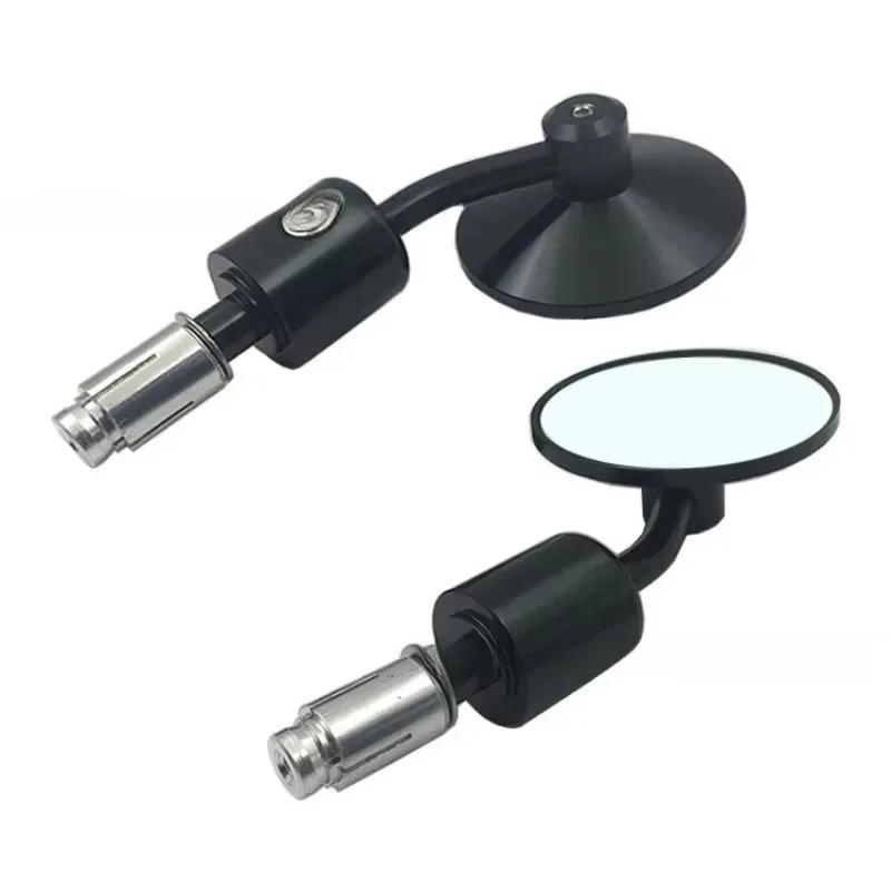 For Honda Street Bike Scooter E-bike Side Mirror Motorcycle Mirrors CNC Aluminum Universal Handlebar End 7/8" Rear View Mirror