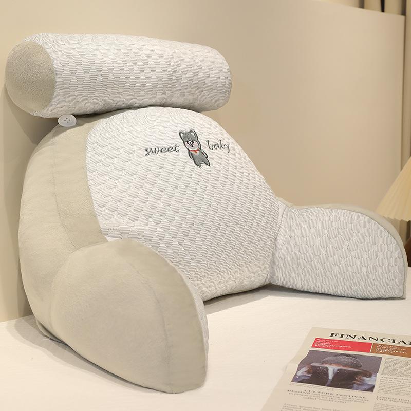 Подушка для кровати, мягкая сумка на подушку для кровати, большая подушка для спины, подушка для девочек, спальный диван, подушка для ухода за талией, подушка для девочек в общежитии 60cm*40cm