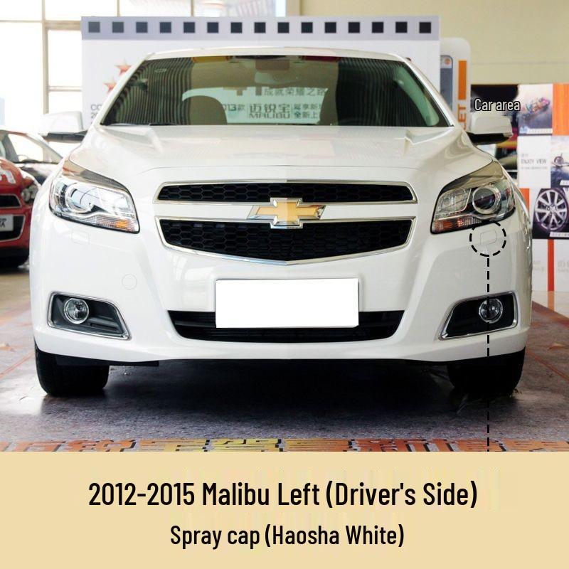 Headlight Washer Cover for 2012, 2015, 2016, 2019 Chevrolet Malibu Bumper Nozzle