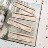 Creative Student Wooden Hollow Ruler Children'S Stationery Measuring Tool School Stationery Gift Reading Strips Drawing Ruler