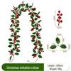 Red Berry Christmas Artificial Vine for Indoor Decoration and Photography Props