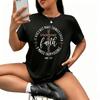 Faithjpg Womens TShirt Cotton Funny Graphic Short Sleeve Tee Novelty Shirt Casual Crew Neck Top SXL