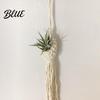 Tapestry Hanging Basket Living Room Flower Planter Landscaping Cotton Pineapple Shape Macrame for Net Bag