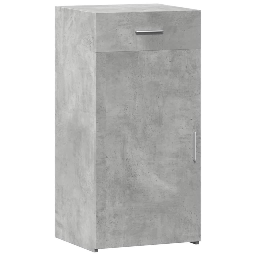 Vidaxl Szafka, Szarość Betonu, 45X42,5X93 Cm, Materiał Drewnopochodny