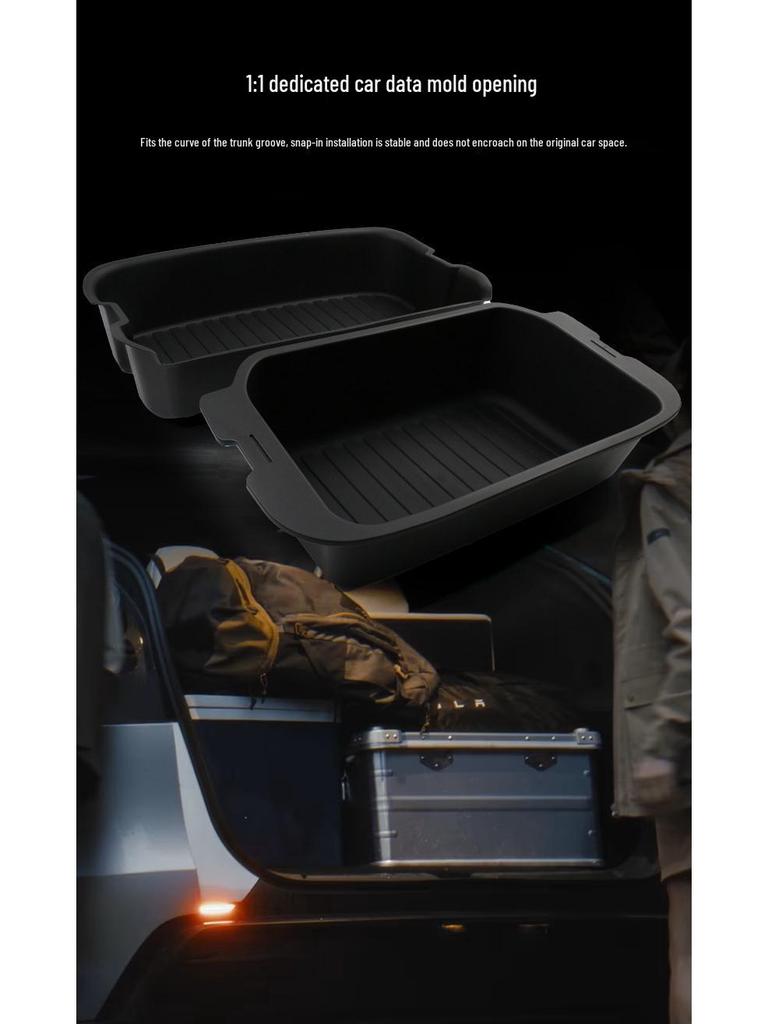 Tesla Model Y 6-Seater Front & Rear Trunk Lower Storage Box