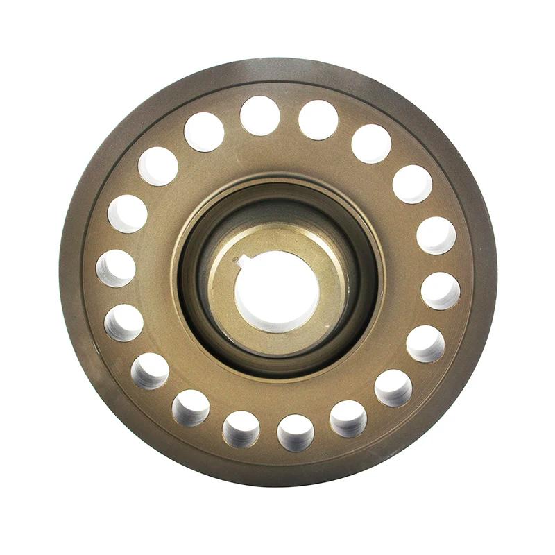 Aluminum Light Weight Crank Crankshaft Pulley Fit For 1993-2001 Honda Prelude H22 VTEC