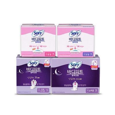 Scegli 1 dei 4 tipi di Sophie Body Fit Convex Fit (Medio 16P, Grande 16P, Super Lungo 10P, Pernottamento 12P)