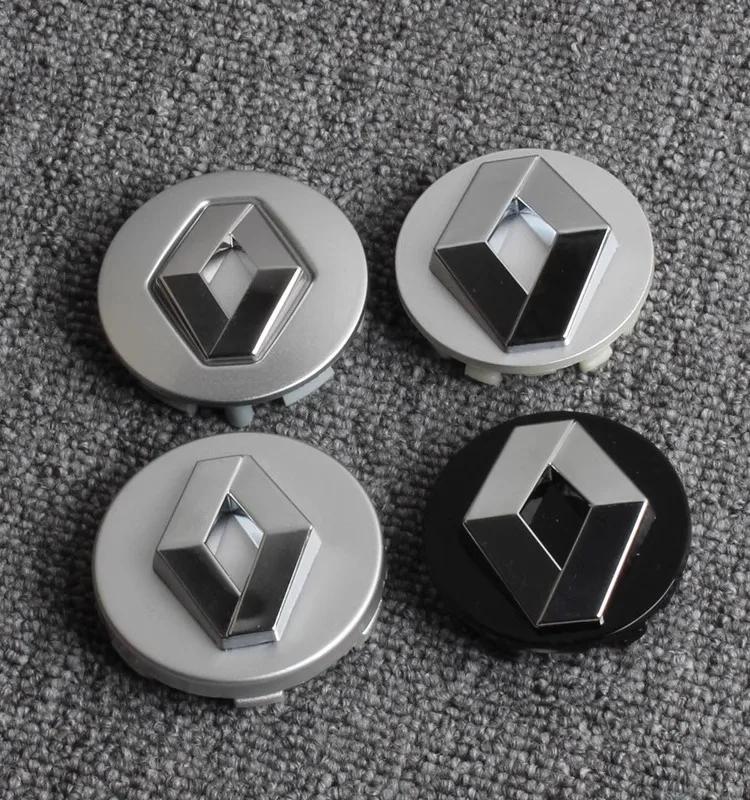 

2026 Hot For Renault Interior Stickers 57mm 60mm Car Tyre Wheel Center Hub Cap Badge For Renault Megane 2 3 4 Twingo Clio Talism 57mm