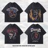 Dobermann Retro T-Shirt High Street Kurzarm Bedrucktes Hemd Locker T Herren Waschung