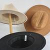 Artificial Suede Fedora Hats Vintage Winter Autumn Wide Brim Gentleman Cowboy Hat Holidays Party Cosplay Hat Sombrero Cap