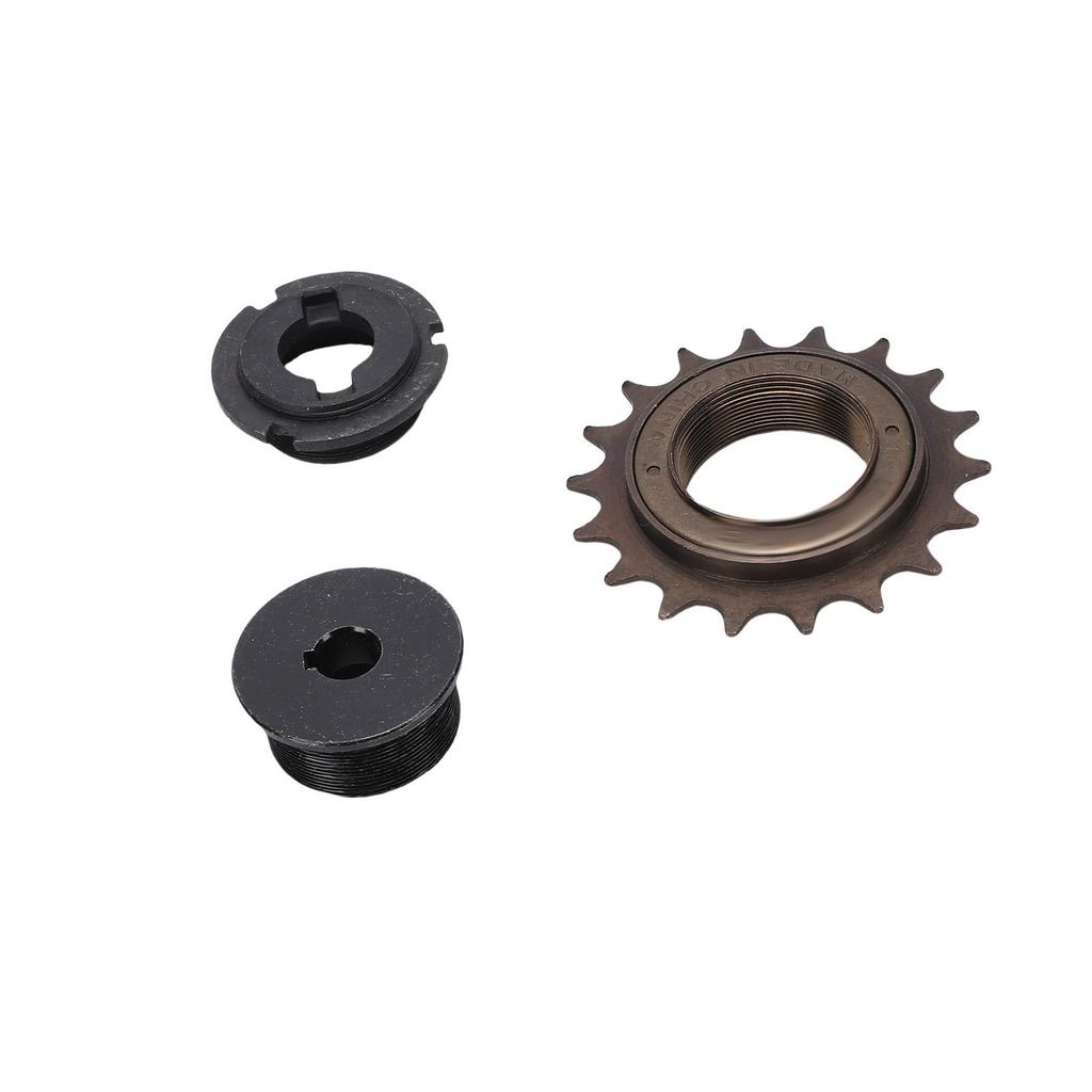 18T freewheel with right adapter connection kit, freewheel spare parts with thread