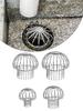Strainer Garden Landscaping Floor Drain Gutter Guard Stainless Steel Gutter Leaf Guard Mesh Cover For Quick Drainage Clog