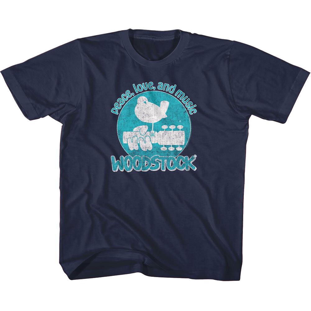 Woodstock Peace Love & Music T Shirt