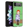 A-Anne Of Green Gables Shirley Case For Samsung Galaxy Z Flip 7 6 5 4 3 z Flip7 Flip6 Flip5 Flip4 5G Phone Cover Flip3 Folding C