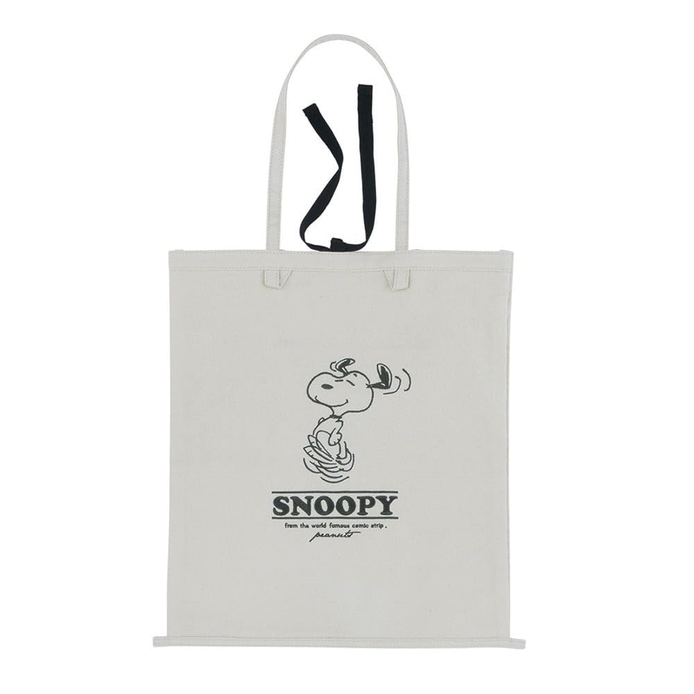 HEMING S 4059501 Винтажная сумка-тоут для коллекционеров Peanuts PN, формат А4, Снупи, цвет слоновой кости
