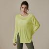 Womens Loose Fit Quick-Dry Yoga Top Short Sleeve Breathable Workout Shirt Running Fitness Pilates Spring Summer